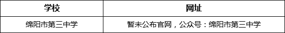 綿陽市第三中學(xué)網(wǎng)址是什么？