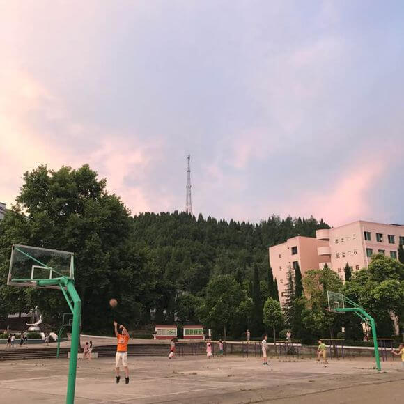 蓬溪縣任隆中學校園風采