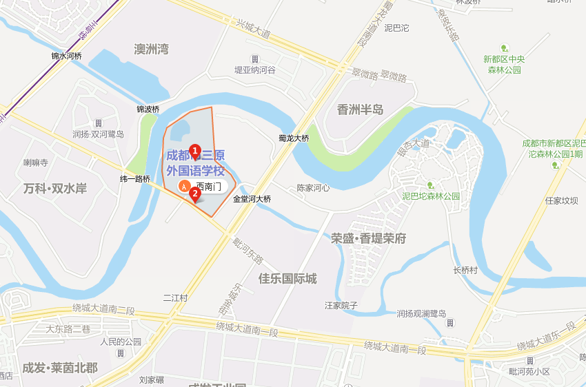 成都三原外國(guó)語(yǔ)學(xué)校地址在哪里？