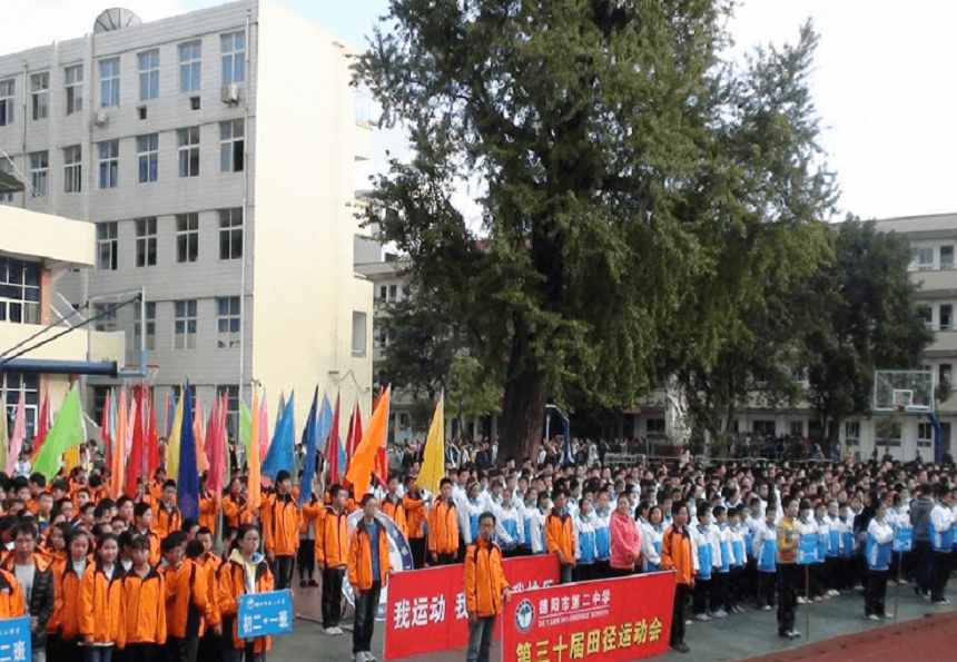 德陽二中是公辦高中嗎？