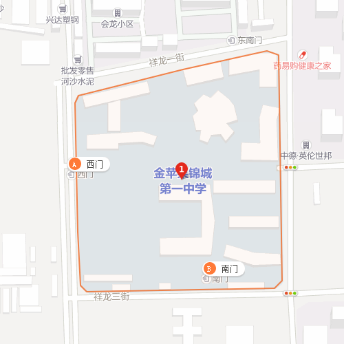 金蘋果錦城第一中學(xué)2020年地址在什么地方？